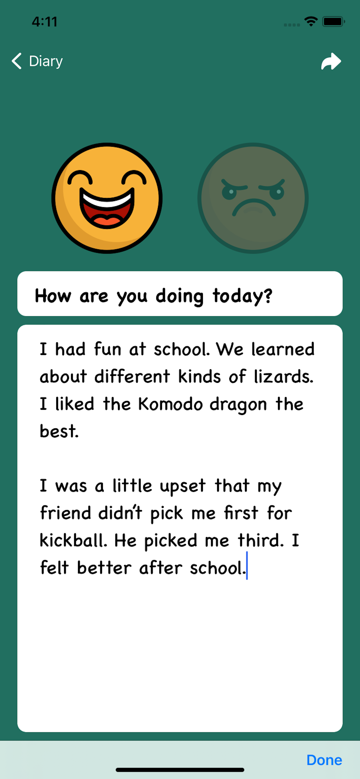 picture of app